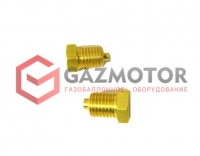 ZMK 1215 Заглушка на место манометра кислородного М12х1,5, латунь