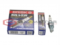 Свеча зажигания газовая Silver LR 17YS, (D - 14,0; H- 21,0; L - 19,0), BRISK