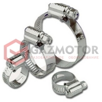 XN 1013 BR Хомут зятяжной червячный из нержавеющей стали 10,8-13,3 Bradas